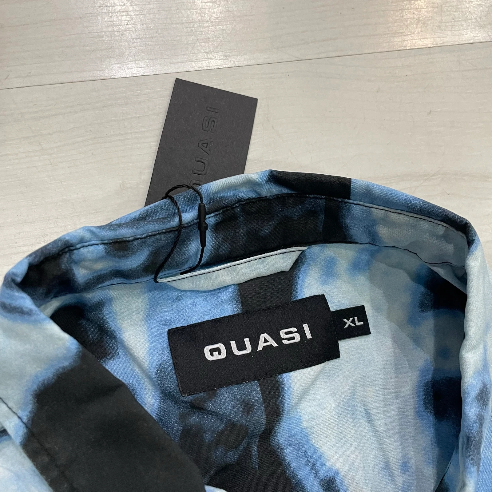 Quasi Skateboards - Guise buttom Up Shirt (Blue) – photo 5